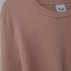 Cropped Rib Longsleeve